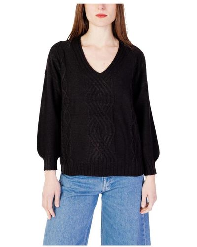 Jacqueline De Yong Women& knitwear - Nero