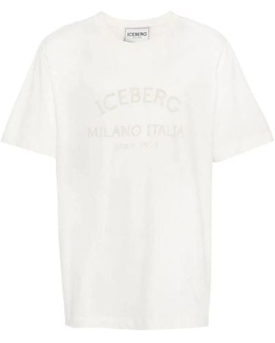 Iceberg T-Shirts - White