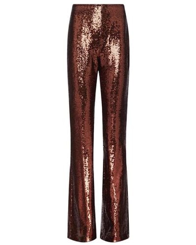 L'Agence Wide Trousers - Brown