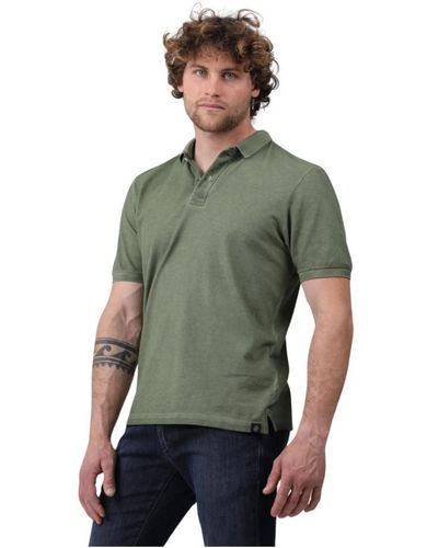 Gran Sasso Tops > polo shirts - Vert