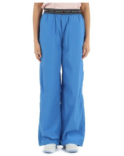 Tommy Hilfiger Wide Trousers - Blue