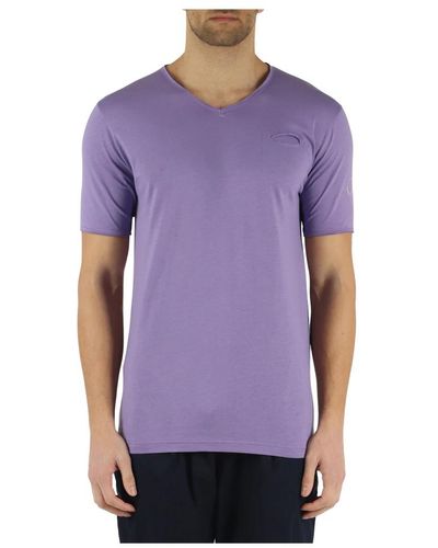 Daniele Alessandrini Tops > t-shirts - Violet
