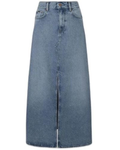 Pepe Jeans Skirts > denim skirts - Bleu