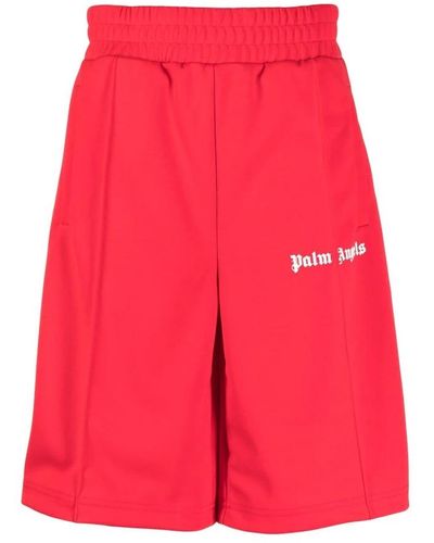 Palm Angels Casual Shorts - Red