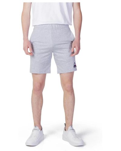 Le Coq Sportif Shorts grigi da - Blu