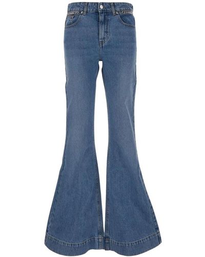 Stella McCartney Iconic falabella jeans - Blau