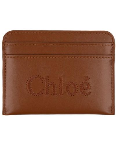 Chloé Wallets & Cardholders - Brown