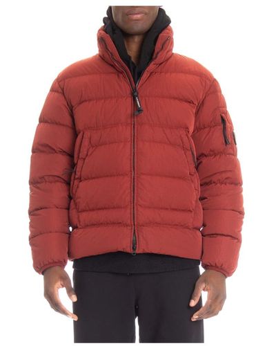 C.P. Company Down Jackets - Red