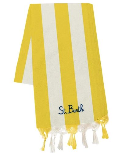Mc2 Saint Barth Home > textiles > towels - Jaune
