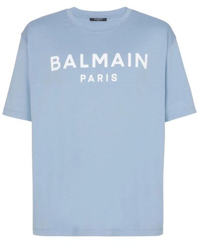Balmain T-Shirts - Blue