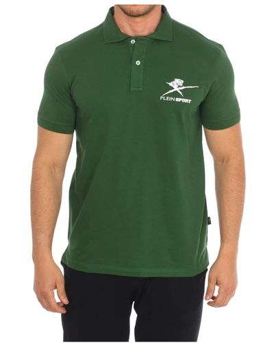 Philipp Plein Polo-shirt mit kurzen ärmeln,polo mit kurzen ärmeln - Grün