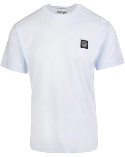 Stone Island Kurzarm t-shirt 24113 - Weiß