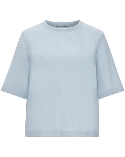 DRYKORN Diedra blusa camisa 3/4 manga - Azul
