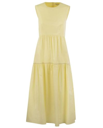 Peserico Maxi dresses - Amarillo