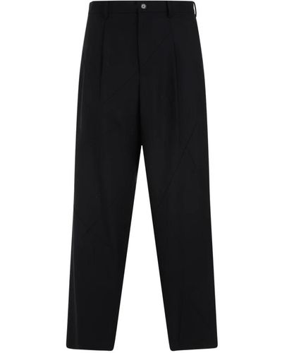 Undercover Trousers > straight trousers - Noir