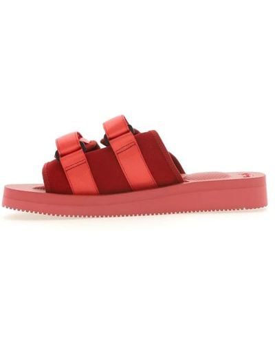 Suicoke Shoes > flip flops & sliders > sliders - Rouge