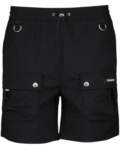 Coperni Cargo shorts mit geradem schnitt - Schwarz
