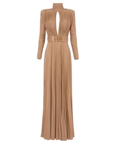 Elisabetta Franchi Dresses > occasion dresses > gowns - Neutre