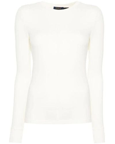 Ralph Lauren Round-Neck Knitwear - White