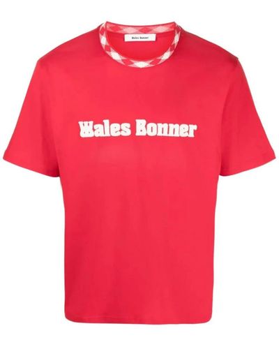 Wales Bonner T-Shirts - Red