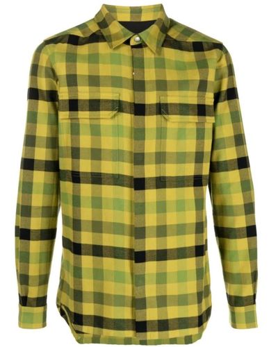 Rick Owens Shirts > casual shirts - Vert
