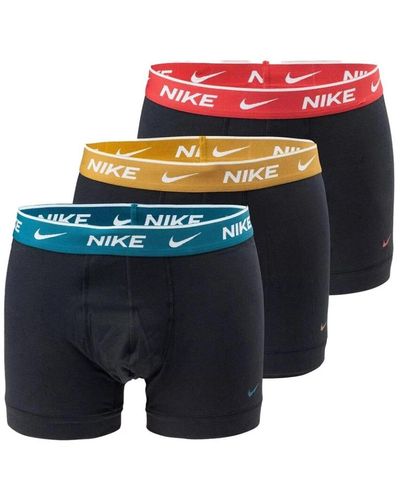 Nike Boxershorts tri-pack - Blau