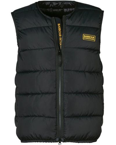 Barbour International Ripley Quilted Gilet Xl - Black