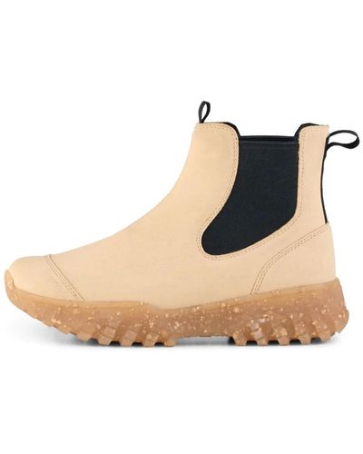 Woden Chelsea Boots - Natural