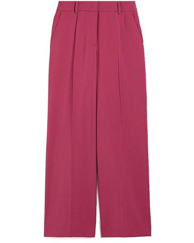 Weekend by Maxmara Trousers > wide trousers - Rose