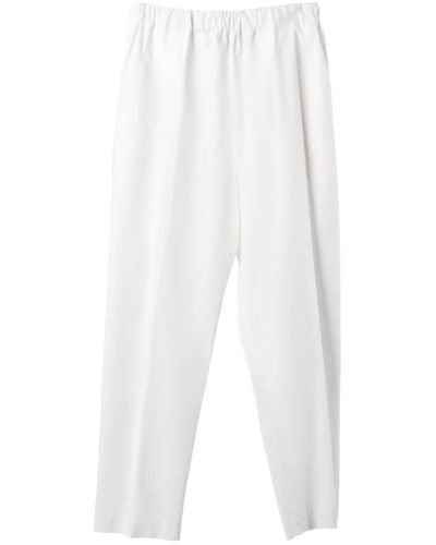 Laneus Wide trousers - Blanco