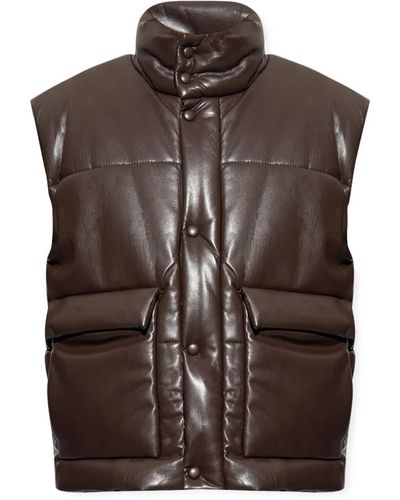 Nanushka Jackets > vests - Marron
