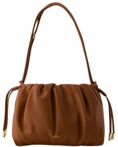 A.P.C. Shoulder Bags - Brown