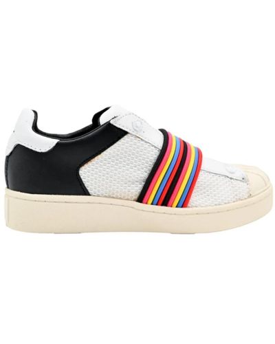 MOA Arcobaleno bianche sneakers - Multicolore