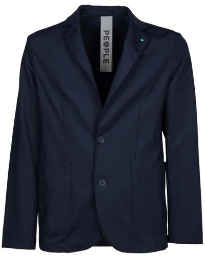 People Of Shibuya Jackets > blazers - Bleu