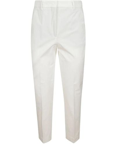 Incotex Pantalones modernos galene blancos