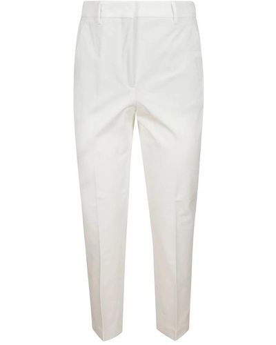 Incotex Trousers > slim-fit trousers - Blanc
