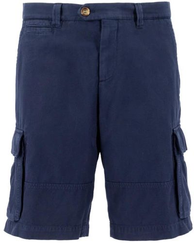Brunello Cucinelli Casual shorts - Bleu
