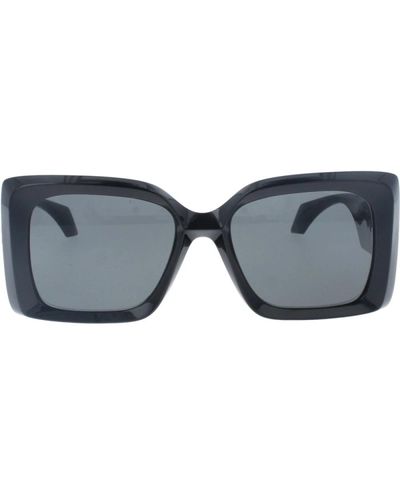 Versace Stilvolle schwarze brille - Grau