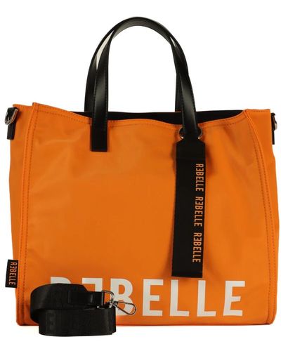 Rebelle Bags > tote bags - Orange