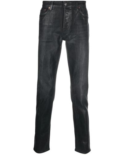 Haikure Slim-fit Jeans - Schwarz