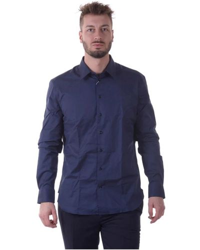 Armani Shirts > casual shirts - Bleu