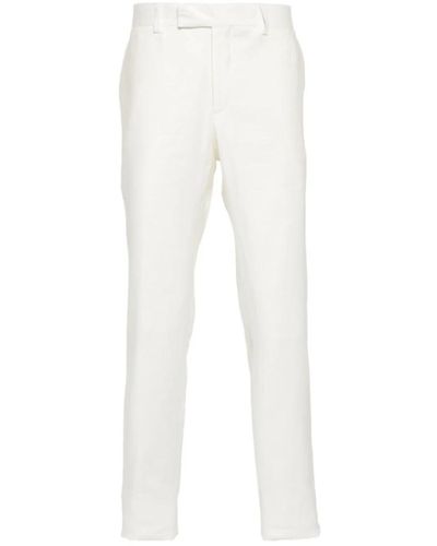 Lardini Straight pantaloni - Bianco