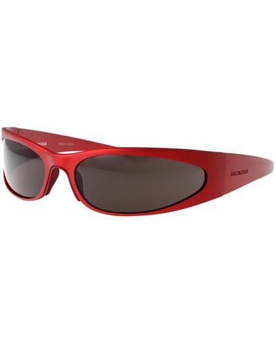 Balenciaga Stylische sonnenbrille bb0290s - Rot
