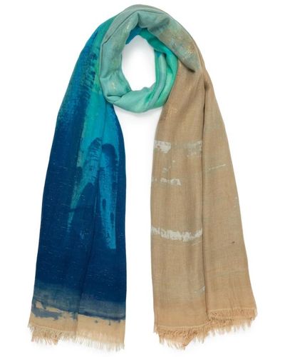 Faliero Sarti Silky scarves - Blu