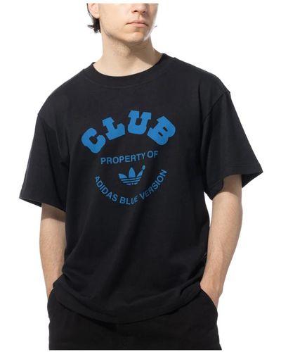 adidas Versione blu club tee - Nero