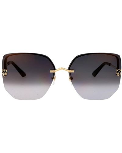 Cartier Stylische sonnenbrille ct0432s - Braun