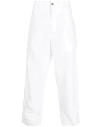 Giorgio Armani Wide Trousers - White
