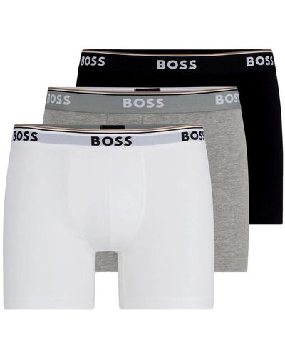 BOSS 3er-pack logo-boxershorts - Mehrfarbig