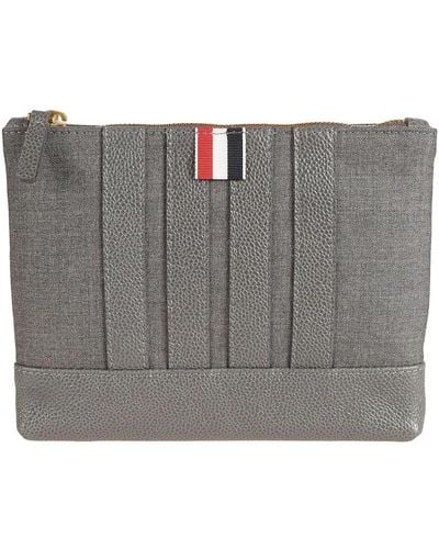 Thom Browne Clutches - Gray
