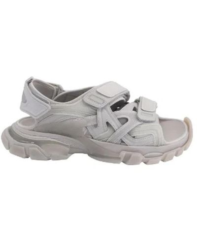 Balenciaga Flat Sandals - Grey